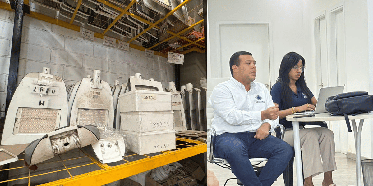 Cortesía Contraloría verifica operación de alumbrado público en Santa Marta por presuntas irregularidades