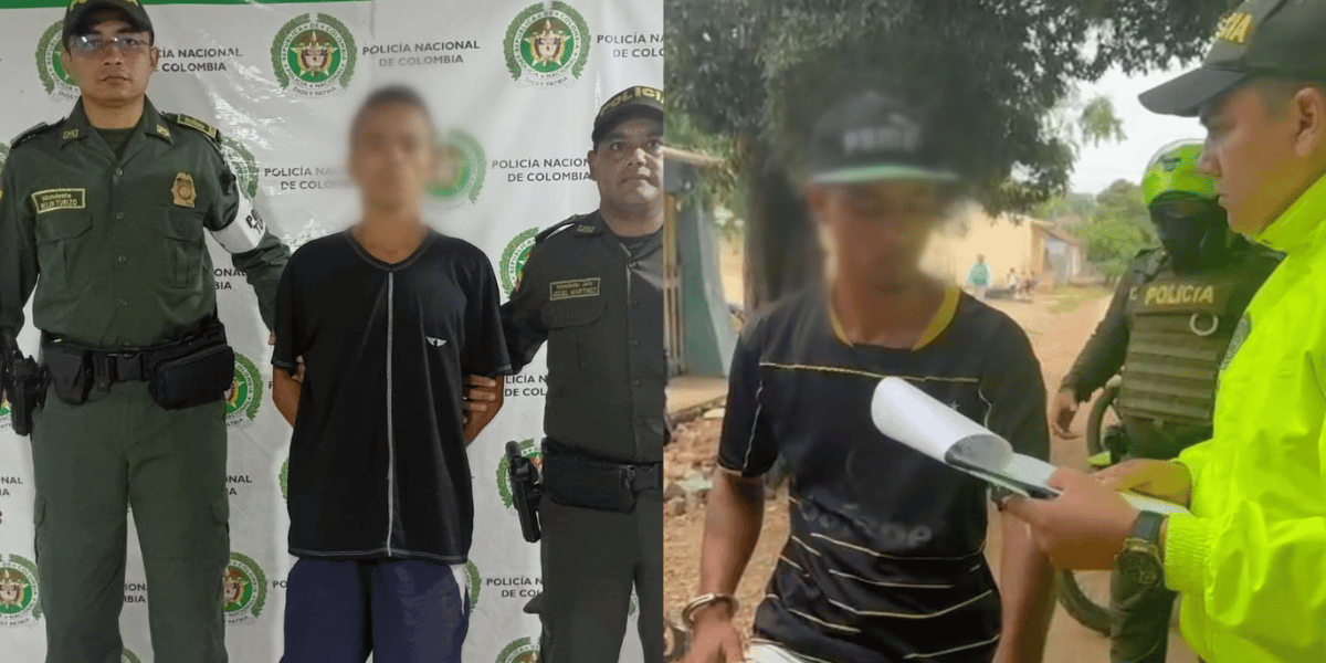 Policía Magdalena Sujetos capturados