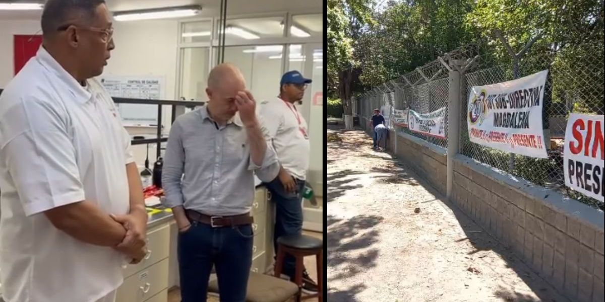 Trabajadores exigen respuestas.