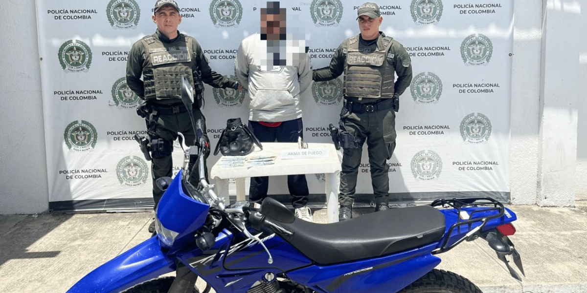 Cortesía Frustran atraco a mujer que salía de un banco en Santa Marta: dos capturados