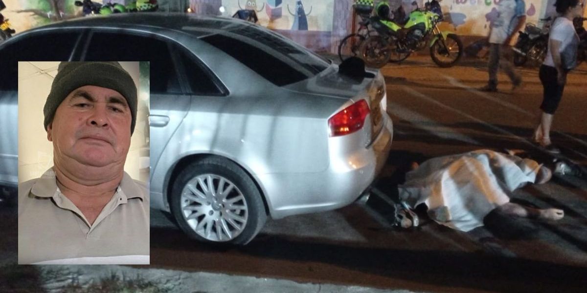 Cortesía Víctima de accidente vial.