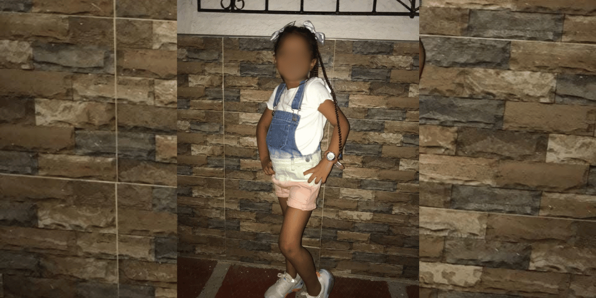 Cortesía Roberta, la niña de 9 años herida en atentado en Pescaíto, ya se encuentra estable