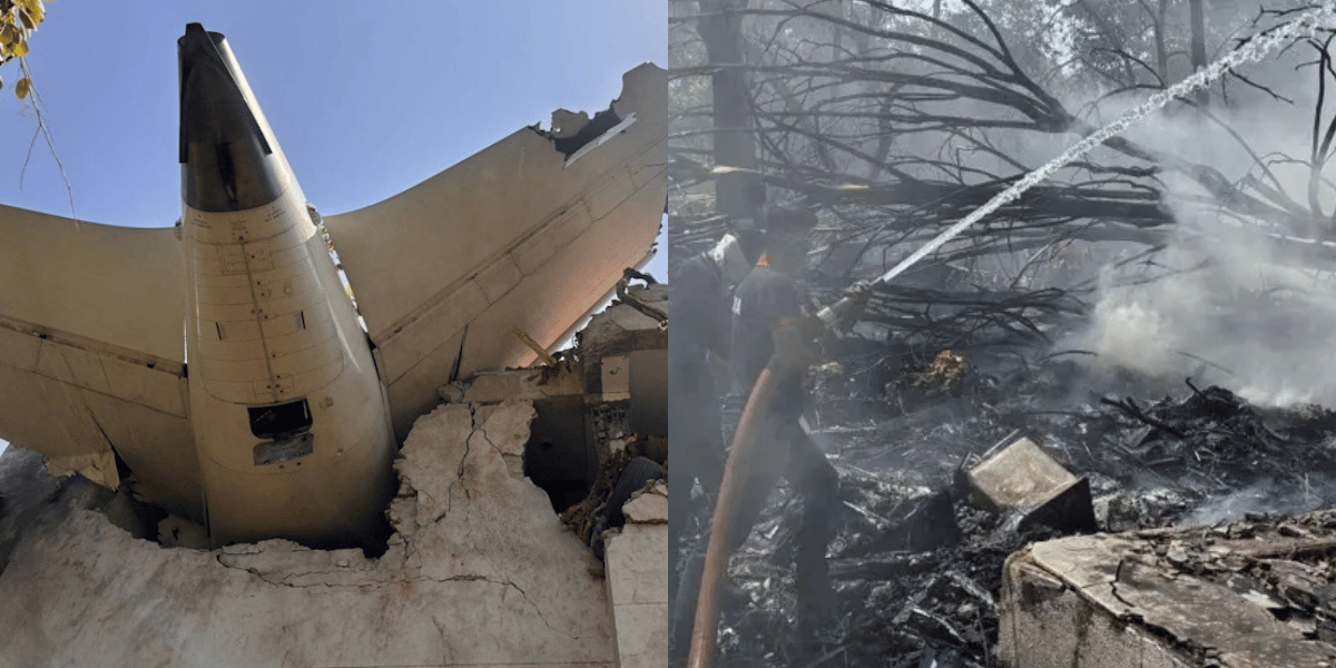 Cortesía Impactante: Se estrella avión de Air India con 242 personas a bordo poco después de despegar