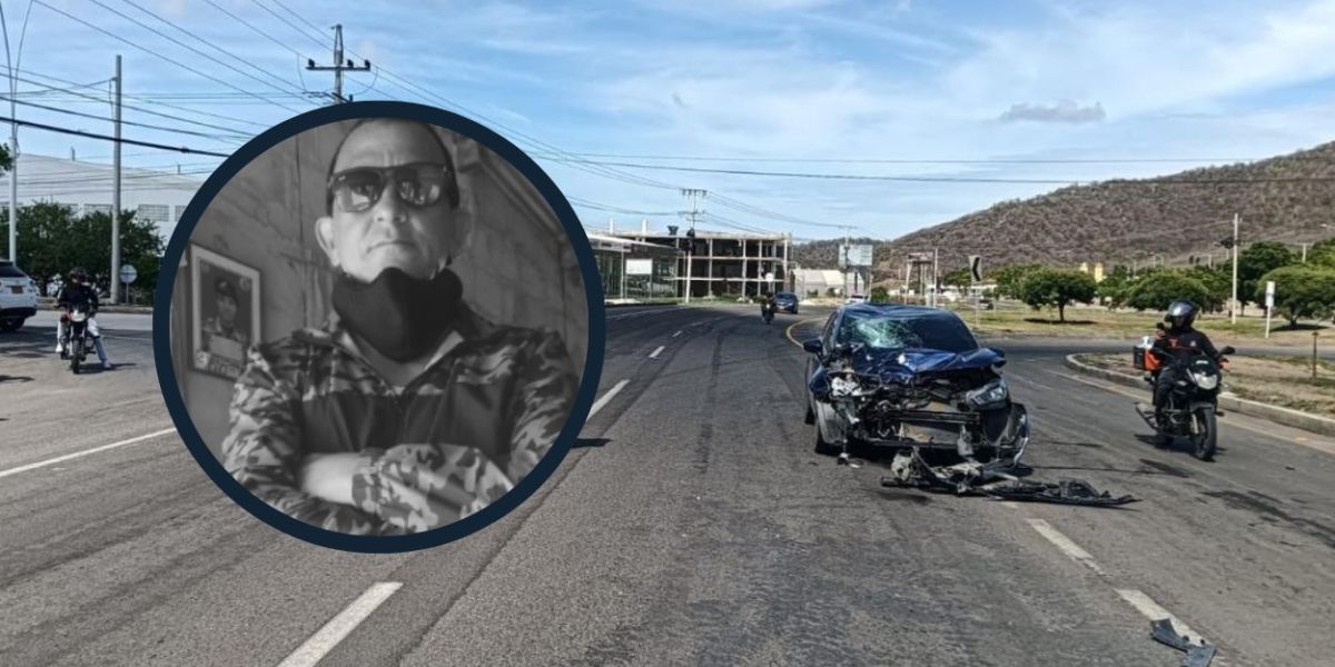 Murió el abogado Ciro Carbono tras ser arrollado en la Troncal del Caribe
