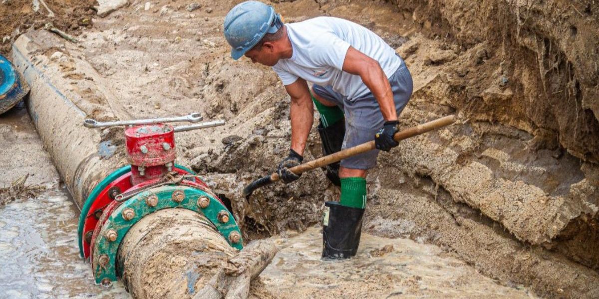 Cortesía Trabajos adelantados en la línea.