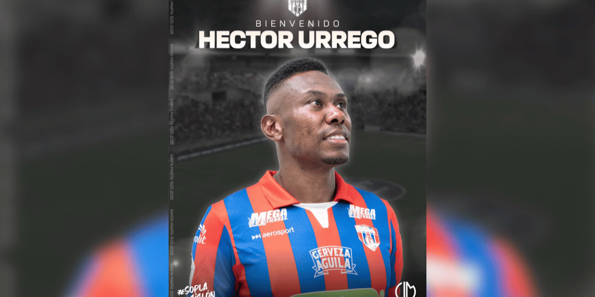 Cortesía Héctor Urrego, nuevo refuerzo del Unión Magdalena