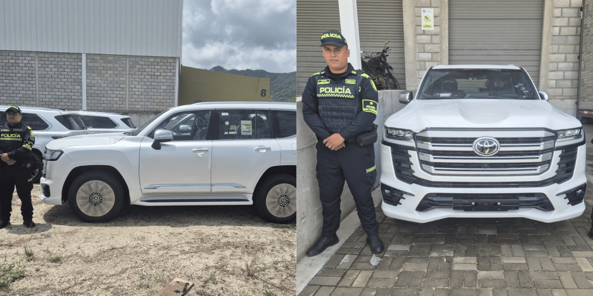 Incautan vehículos de contrabando valorados en más de $4.000 millones en Santa Marta