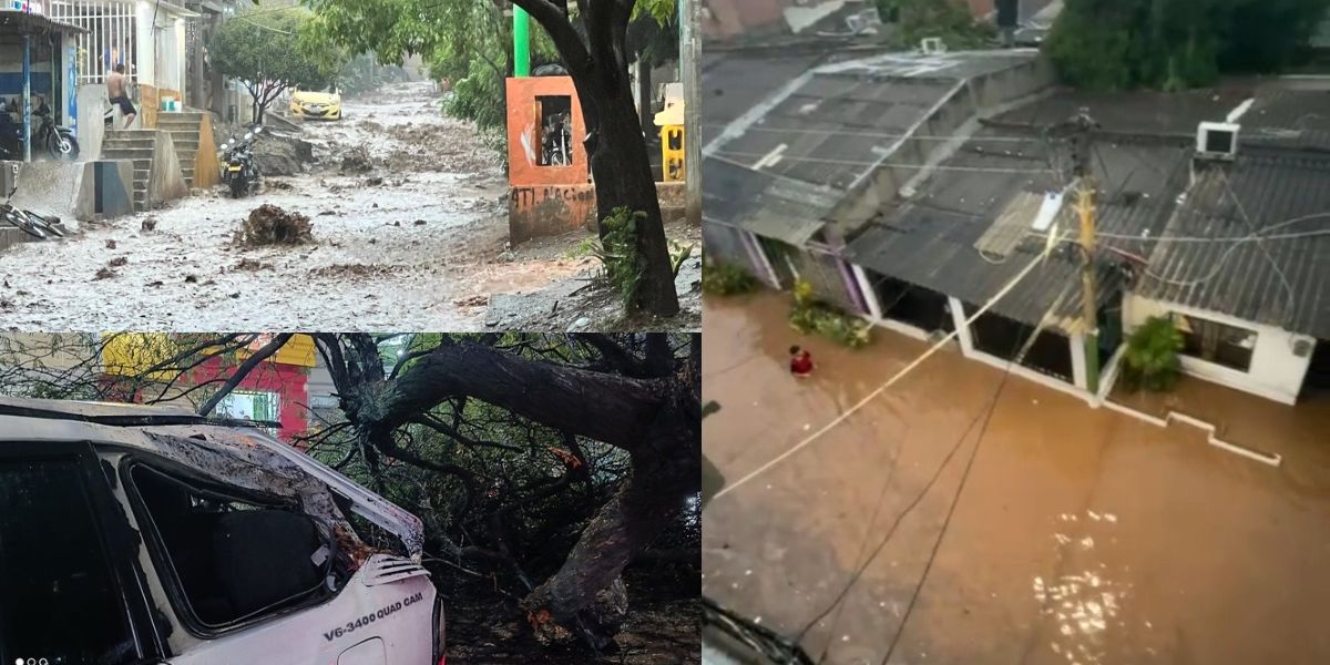 Emergencia en Santa Marta.