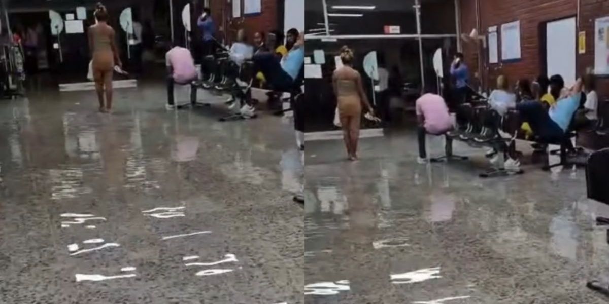 El Hospital Julio Méndez Barreneche resultó afectado por lluvias