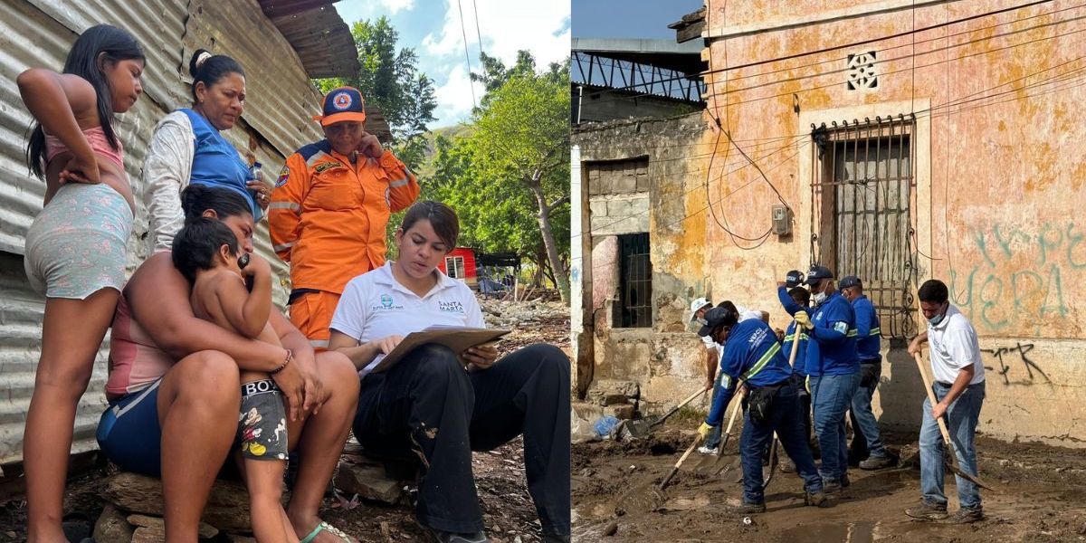 Cortesía Atención de emergencias por parte del gabinete distrital.