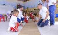 Alcalde en el colegio La Francia