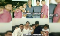 El meme del llanto de la familia Besaile.