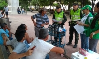 Campaña sobre trabajo infantil en la ciudad de Santa Marta.