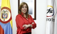 Clara Luz Roldán, directora de Coldeportes