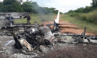La Fuerza Aérea Colombiana, dio a conocer detalles de la aeronave que fue neutralizada en zona rural del municipio de Pivijay.