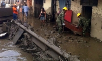 Avalancha en Corinto, Cauca, deja cuatro muertos y 18 desaparecidos