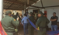 La Policía inspeccionó la casa de Playa Rosita, donde ocurrió el atraco y al violación.