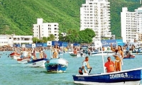 Actividades realizadas durante las Fiestas del Mar de Santa Marta. 