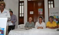 La Jefa de la Oficina de Cultura Matilde Ester Maestre fue la encargada de dar las palabras de bienvenida al evento. 