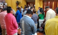 En el Concejo de Cartagena se establecía la oración al inicio de las sesiones.