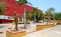 Fachada de la Universidad de la Guajira.