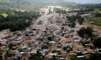 Panorámica del desastre natural en Mocoa, comparado con un 'Armero chiquito'.