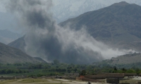 Las primeras imágenes del bombardeo.