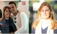 María Antonia García (derecha) es una PhD, en desacuerdo con la solidaridad hacia la familia Díaz.