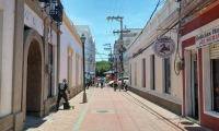 Carrera 4 del Centro Histórico de Santa Marta.