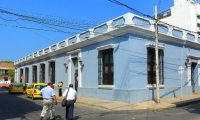 Sede de la saliente Metroagua, en Santa Marta.