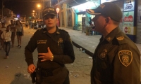 La comandante Sandra Vallejo lideró el operativo en Ciénaga.