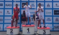 Nelson Soto ganador de la carrera. 