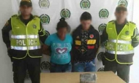 Los capturados Ricardo Enrique Tapias Novoa y Doris Elena Meza Orozco, fueron conducidos y dejados a disposición de la Unidad de Reacción Inmediata de la Fiscalía de Ciénaga.
