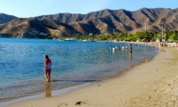 Playa de Taganga.