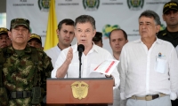 El Presidente Juan Manuel Santos, lideró consejo de seguridad en Sucre. 