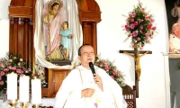 El padre Wilman Fernández, un hombre que le sirvió a Dios por más de 28 años. 
