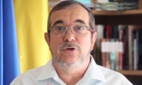 El jefe máximo de las FARC, Rodrigo Londoño Echeverri, alias "Timochenko"