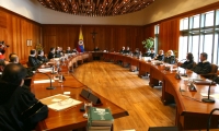 Sala plena de la Corte Constitucional.
