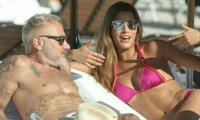 El millonario italiano Gianluca Vacchi y la exvirreina universal Ariadna Guitiérrez.