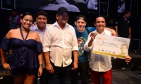 José Blanco, con la canción ‘Cumbia de cumbias’ fue el ganador en la categoría canción Inédita. 
