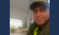 Wilmer Palencia, policía implicado en las tres muertes en Montería. 