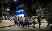 “Legendarios" realizaron un recorrido por diferentes sitios de Santa Marta para ayudar a los habitantes de la calle. 