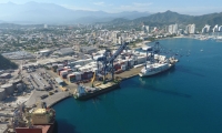 Las exportaciones desde el Puerto de Santa Marta llegan a 7 millones de toneladas anuales. 