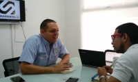 El alcalde Edgardo Pérez en entrevista con Seguimiento.co