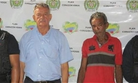 El conductor Jaime Gutiérrez Ospino y el líder espiritual Manuel Salvador Ibarra presos en Barranquilla.