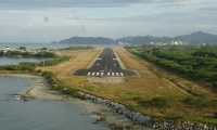 Pista del aeropuerto Simón Bolívar