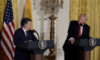 Juan Manuel Santos y Donald Trump. 