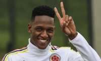 Yerry Mina, defensor colombiano.