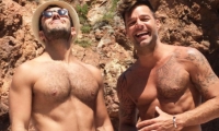 Ricky Martin y su pareja Jwan Yosef.