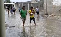 Recientemente una pequeña 'onda tsunami' afectó enormemente a los pobladores de la costa en zona de la Ciénaga.